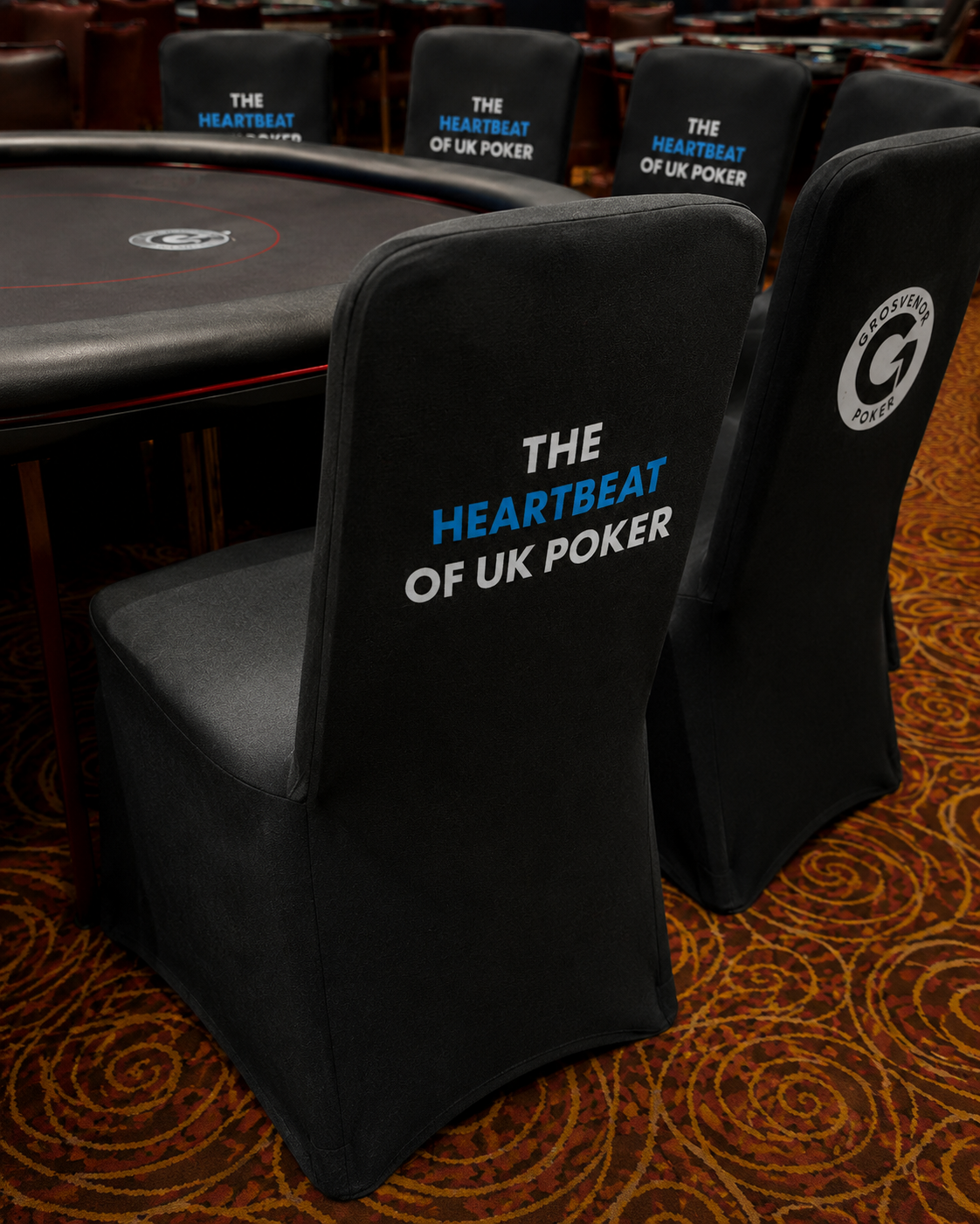 Grosvenor Poker chair covers