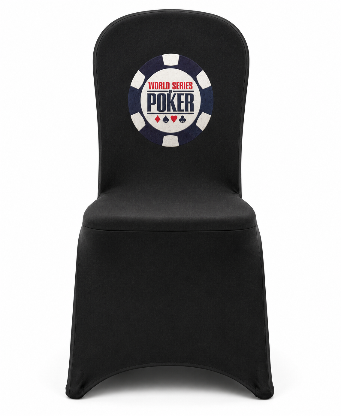 WSOP poker chair cover design