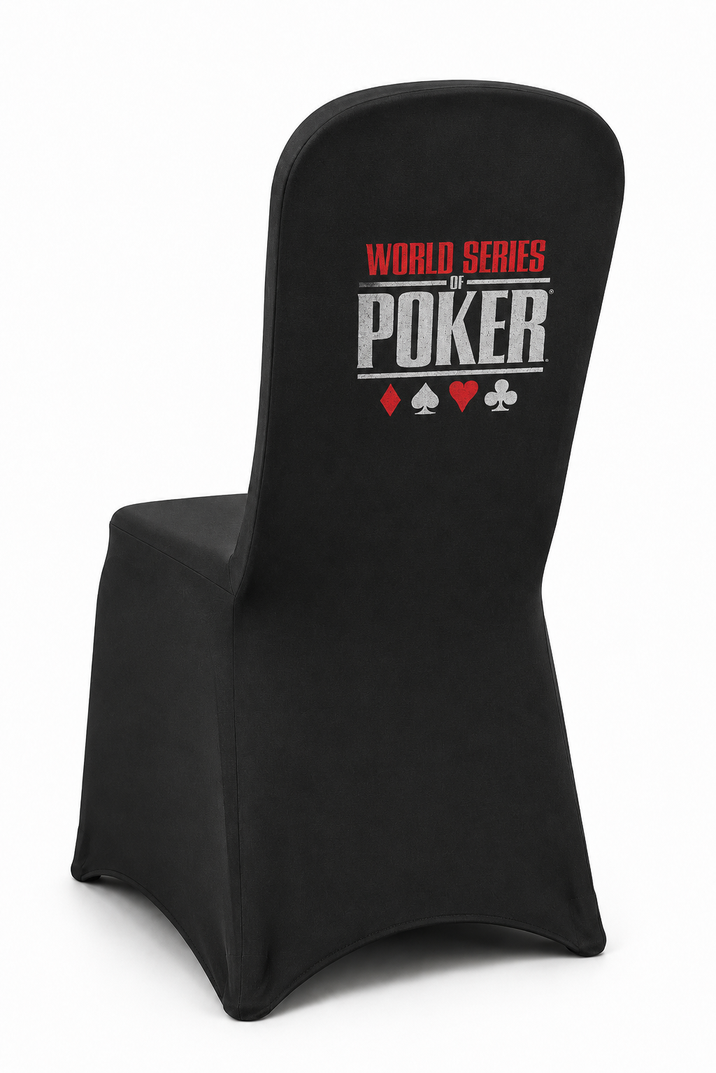 WSOP poker chair cover design