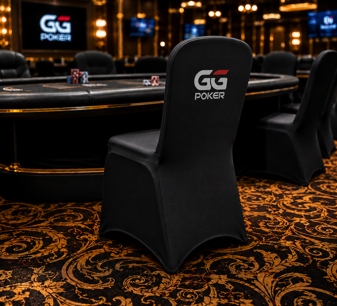 GG Poker poker chair cover design